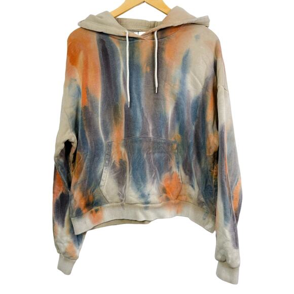 JOHN ELLIOTT Alma Oversized Hoodie Volcano Tie Dye Size S NWT $495 - Picture 4 of 13